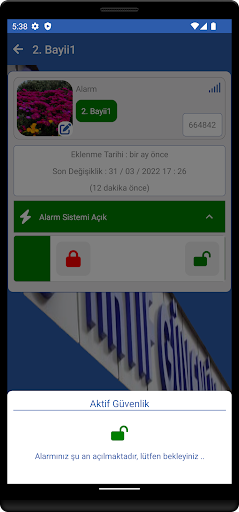 Aktif Güvenlik Screen 3