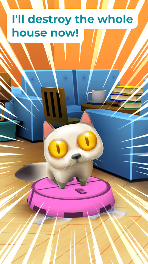 掃除機の猫: PvP バトル、IO ゲームのおすすめ画像1