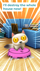 Vacuum cats: battle io games