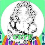 Cover Image of Télécharger Cute Girl Mandala Coloring App  APK