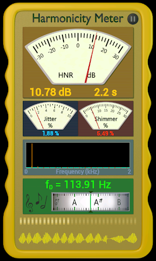 Harmonicity Meter Screen 2