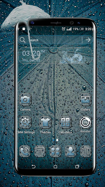 Rainy Umbrella Launcher Theme - 2.3 - (Android)