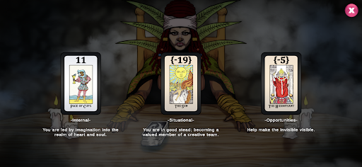 Madame Samedis Tarot Screen 3