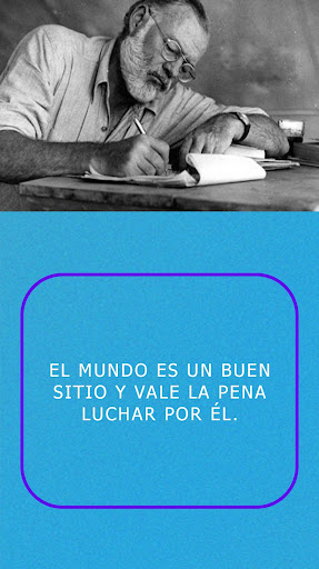 Ernest Hemingway frases Screen 2