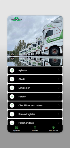 Android application Hedströms Åkeri AB screenshort