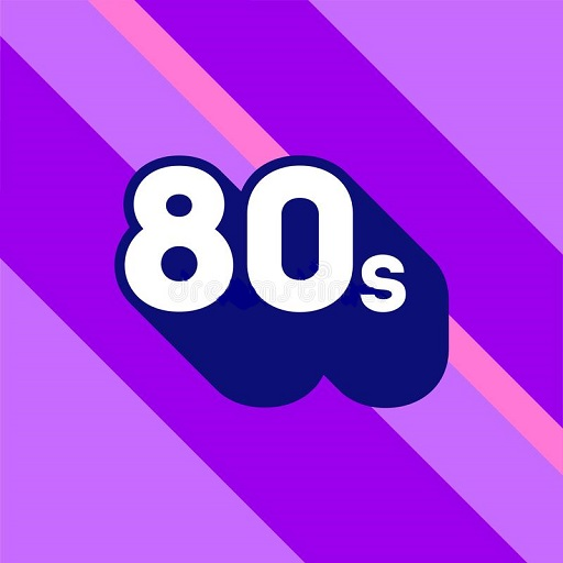 T. B. 80s Web Radio logo