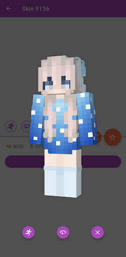 Girls Skins for Minecraft PE Screenshot 3 - AppWisp.com