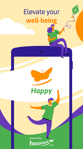 Android application Happy - Friendship Community screenshort