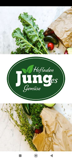 Android application Hofladen Junges Gemüse screenshort
