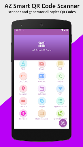 Android application AZ Smart QR Code Scanner screenshort