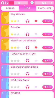Kpop Piano Game: Color Tiles - Screenshot 1