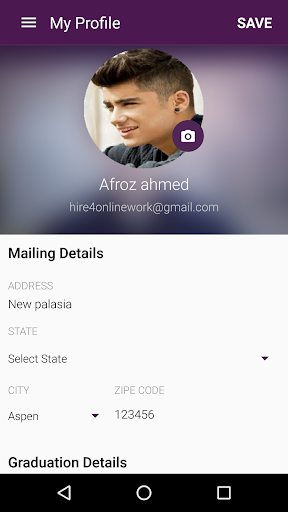 Android application Dental Hygiene Academy Seminar screenshort