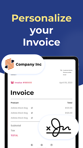 Screenshot of Invoice Maker Pro