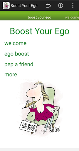 Android application Boost Your Ego screenshort