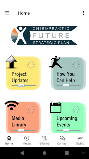 Android application Chiropractic Future screenshort