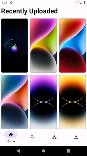 Android application Taaza 4K Wallpapers screenshort